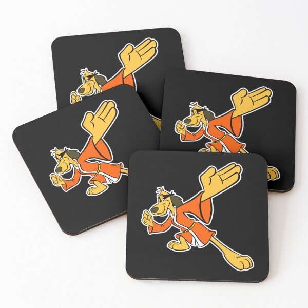 Item preview, 80s cartoon tribute Hong Kong Phooey cartoon karate dog    designed and sold by Junemontana.