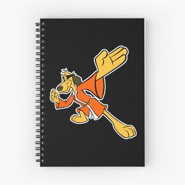 Item preview, 80s cartoon tribute Hong Kong Phooey cartoon karate dog    designed and sold by Junemontana.