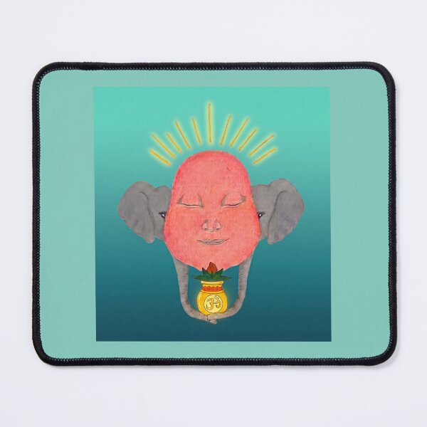 Item preview, Enlightened and Abundant; spiritual art, surreal  designed and sold by Half Moon Art.