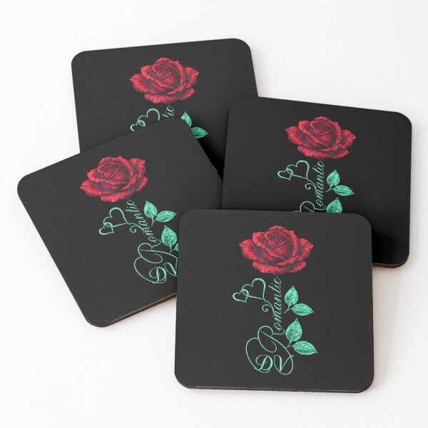 Item preview, Romantic Red Rose Art Heart Gift for Women Men designed and sold by fben-design.