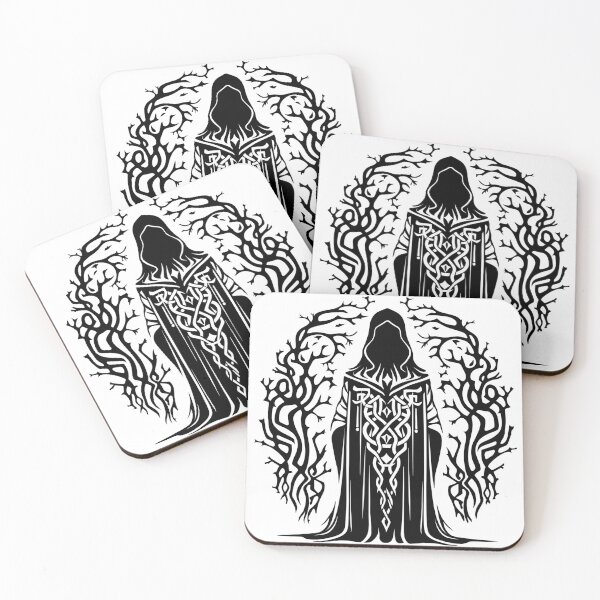 Item preview, Dark Forest Reaper – Gothic Grim Reaper and Twisted Trees designed and sold by Sed94.