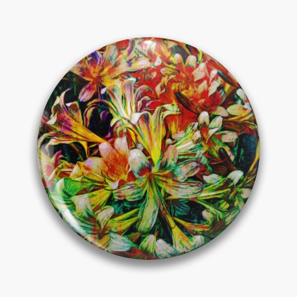 Item preview, Multicolored lilies framed and stacked designed and sold by Bonnie's Playground.
