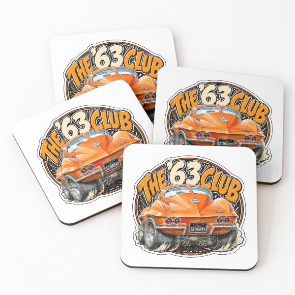Item preview, 1963 Corvette Stingray Split Window Classic Car Club designed and sold by Wilcox PhotoArt.