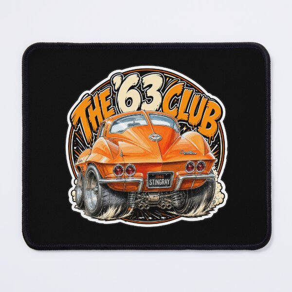 Item preview, 1963 Corvette Stingray Split Window Classic Car Club designed and sold by Wilcox PhotoArt.