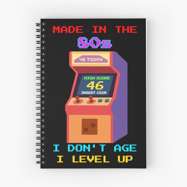 Item preview, 46th Birthday Retro Gamer – Made in the 80s Level 46 designed and sold by The Hairy Melon.