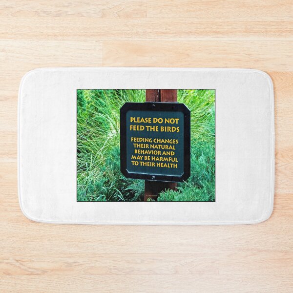Item preview, Bay Lake, Florida, August 29, 2026, Park Sign, Please Do Not Feed the Birds designed and sold by AMacGPhilly.