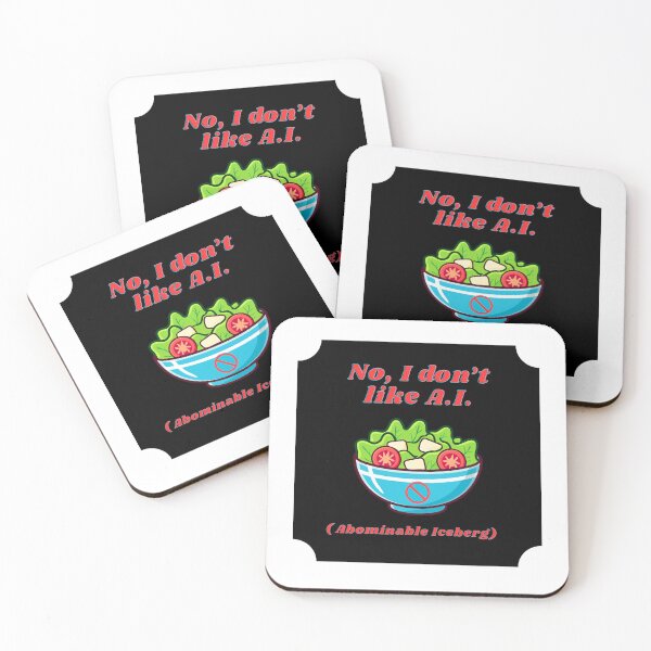 Item preview, I Don't Like Abominable Iceberg Lettuce designed and sold by LisaLousPuns.
