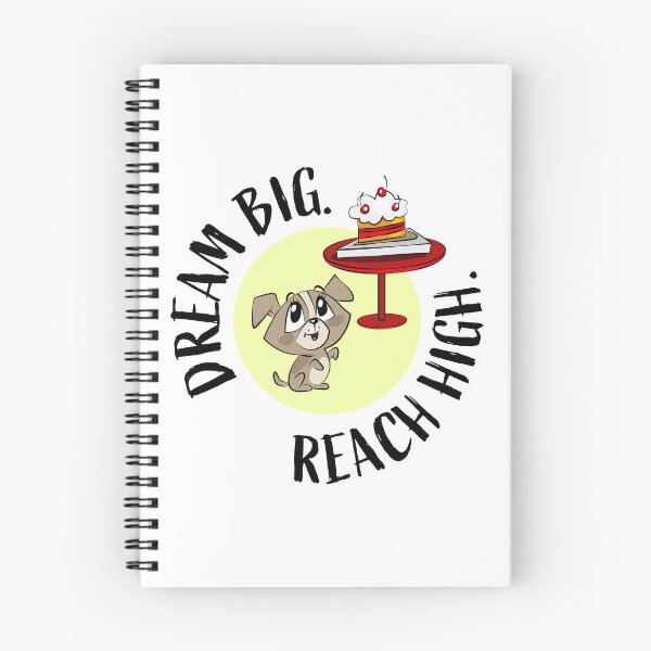 Item preview, Dream Big Reach High Cute Puppy designed and sold by Ekaterina  Biserova.