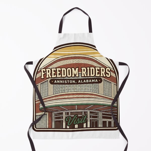 Item preview, Freedom Riders Bus Station Close-Up Halftone Arch Sticker designed and sold by DetourDgn.