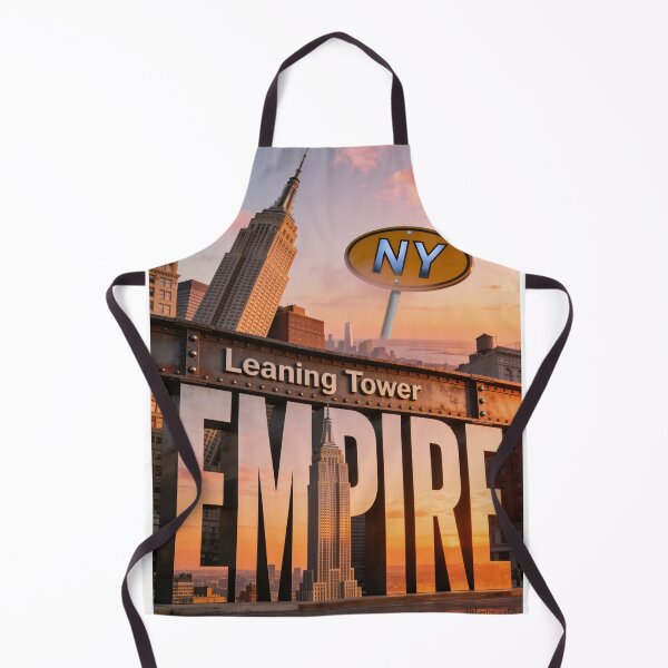 Item preview, Leaning Tower Empire Print designed and sold by Lichentroupe63.
