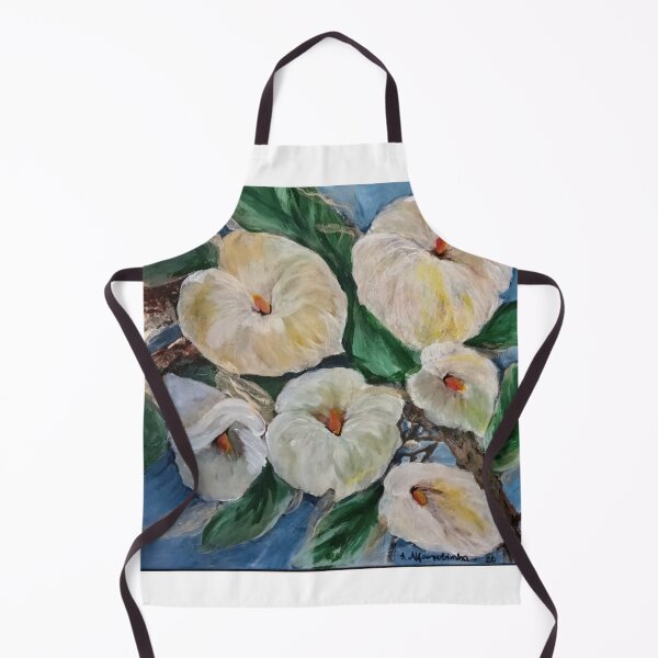 Item preview, White arums designed and sold by Isabel Alfarrobinha.