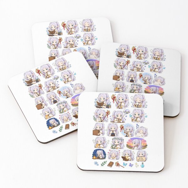 Item preview, Chibi Elf Mage Fantasy Sticker Collection designed and sold by InspireArtI.