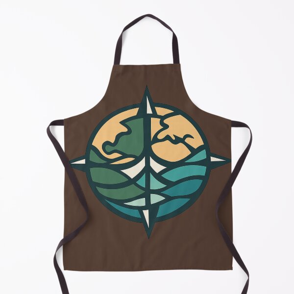 Item preview, Mountain Forest Compass – Outdoor Adventure Emblem designed and sold by BROHLine Studio.