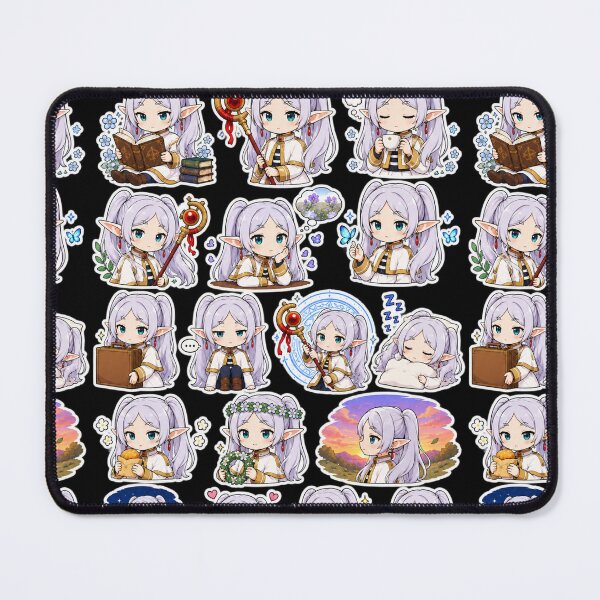 Item preview, Chibi Elf Mage Fantasy Sticker Collection designed and sold by InspireArtI.