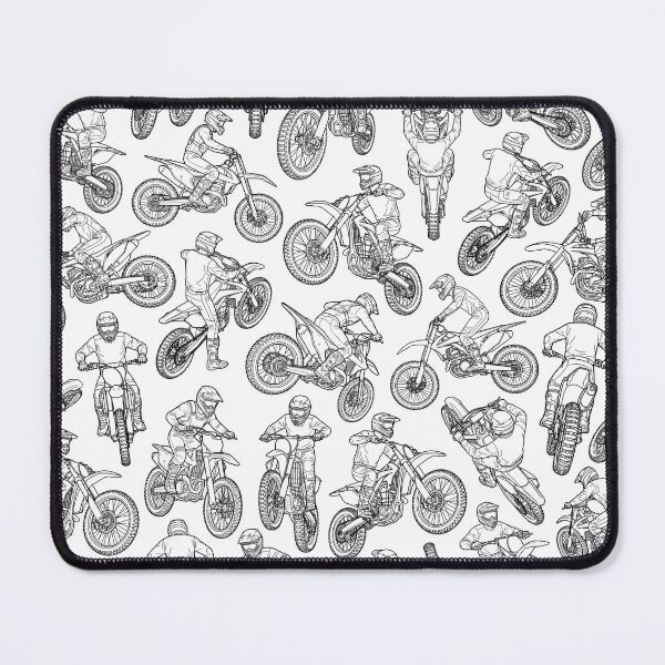 Item preview, Motocross Rider Dirtbike Motorcycle Pattern Dirt Bike designed and sold by GrandeDuc.