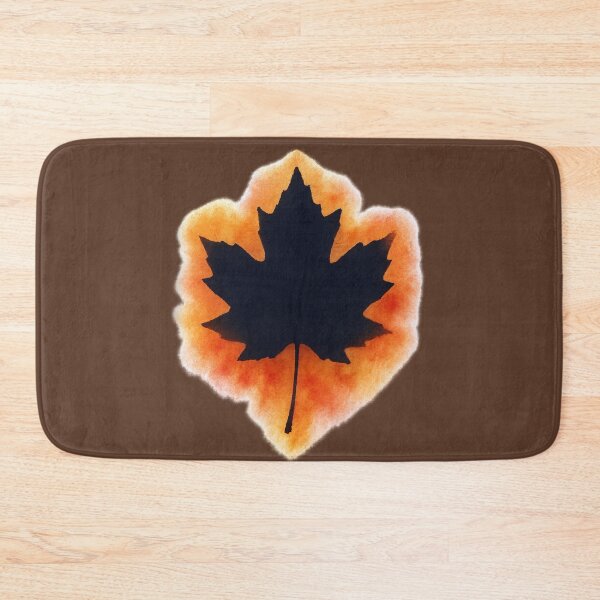 Item preview,  Autumn Maple Leaf Silhouette – Fall Nature Art designed and sold by BROHLine Studio.