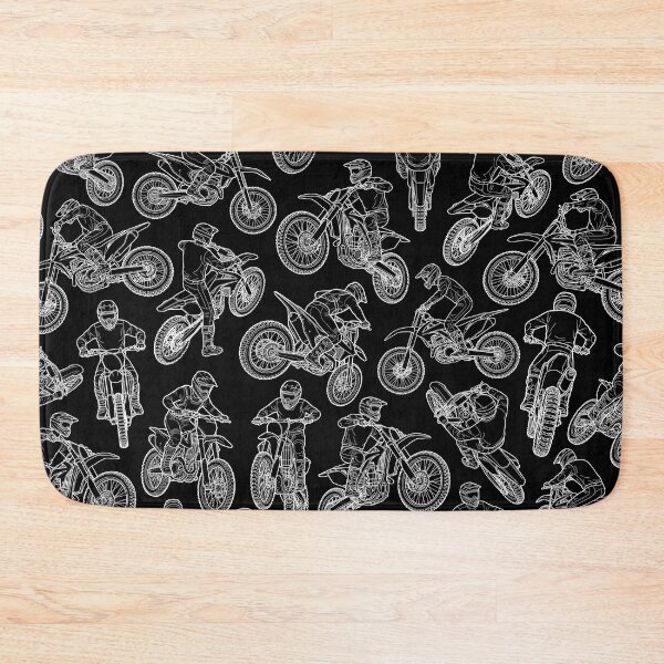 Item preview, Motocross Rider Dirtbike Motorcycle Pattern Dirt Bike designed and sold by GrandeDuc.