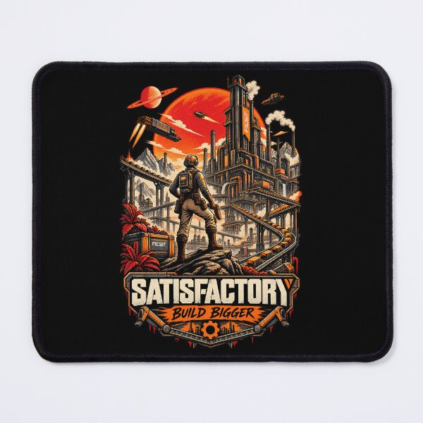 Item preview, Satisfactory Build Bigger designed and sold by Gabriela Mihai.