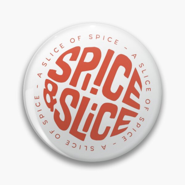 Item preview, Spice Lover Retro Typography – A Slice of Spice Vintage Food Design designed and sold by MindMess Studio.
