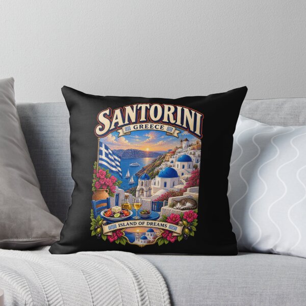 Item preview, Santorini – La isla griega de los sueños designed and sold by RockitBaby.