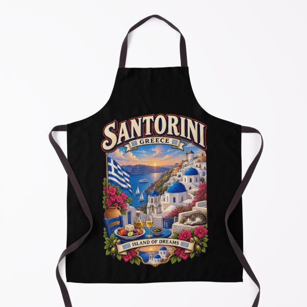 Item preview, Santorini – Greek Island Of Dreams designed and sold by RockitBaby.