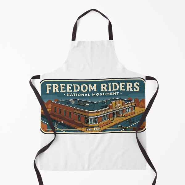 Item preview, Freedom Riders National Monument Autumn Dusk Sticker designed and sold by DetourDgn.