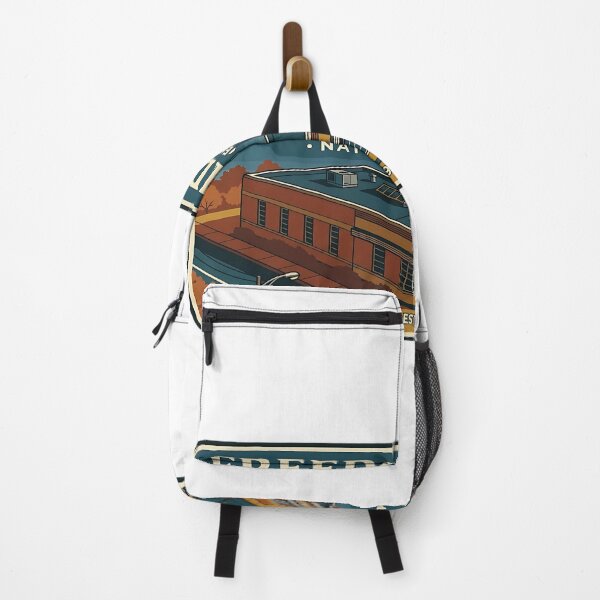 Item preview, Freedom Riders National Monument Autumn Dusk Sticker designed and sold by DetourDgn.