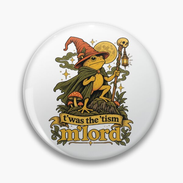 Item preview, Twas the Tism Lord Frog Wizard designed and sold by TynesDesign.