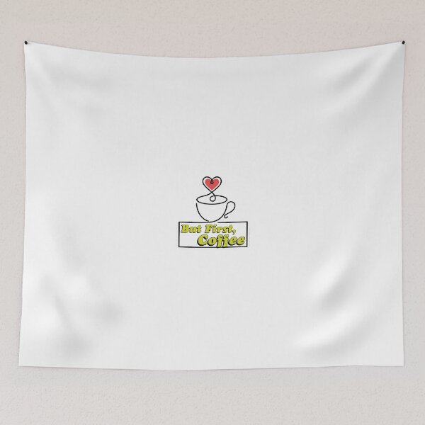 Item preview, But First Coffee Minimalist Typography Design designed and sold by urchoice002.