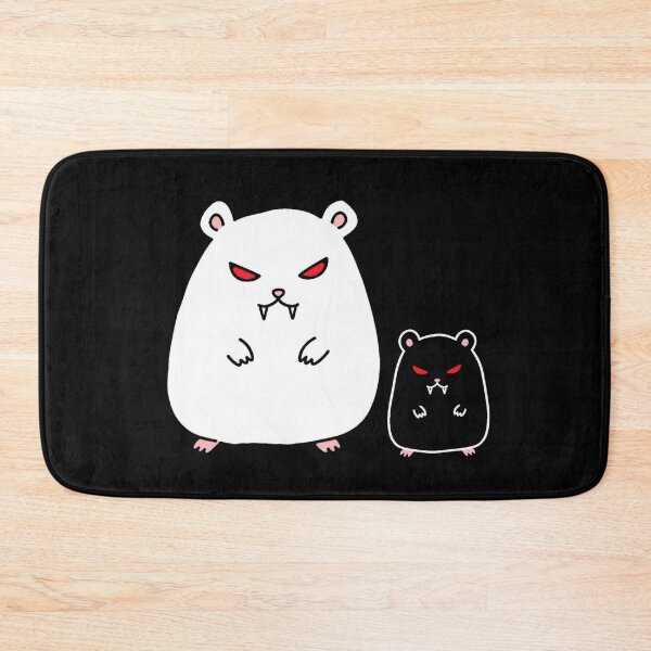 Item preview, Two spooky vampire hamsters for  Halloween  designed and sold by uunaa.