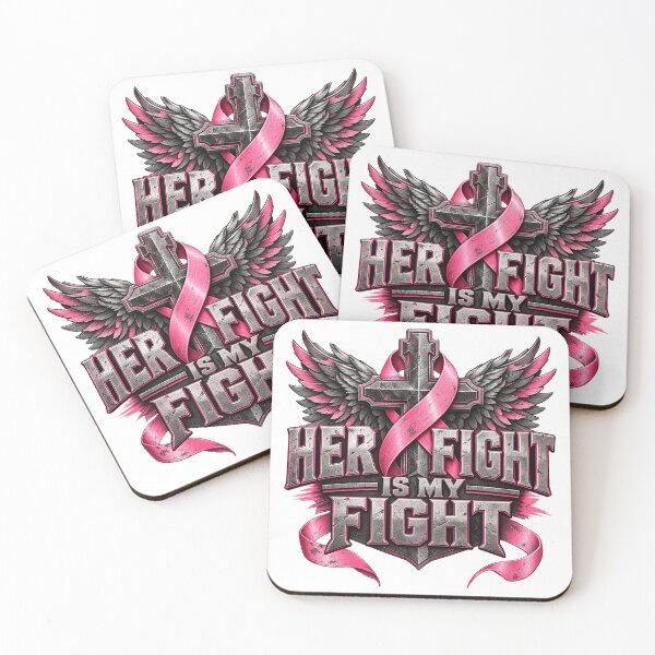 Item preview, Her Fight Is My Fight – Strong Breast Cancer Awareness designed and sold by MJ3in1.