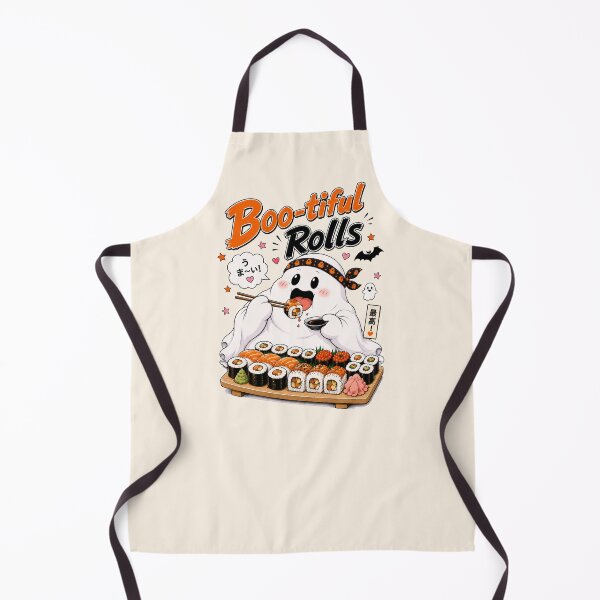 Item preview, Boo-tiful Rolls Sushi Food pun designed and sold by Festive Bug.