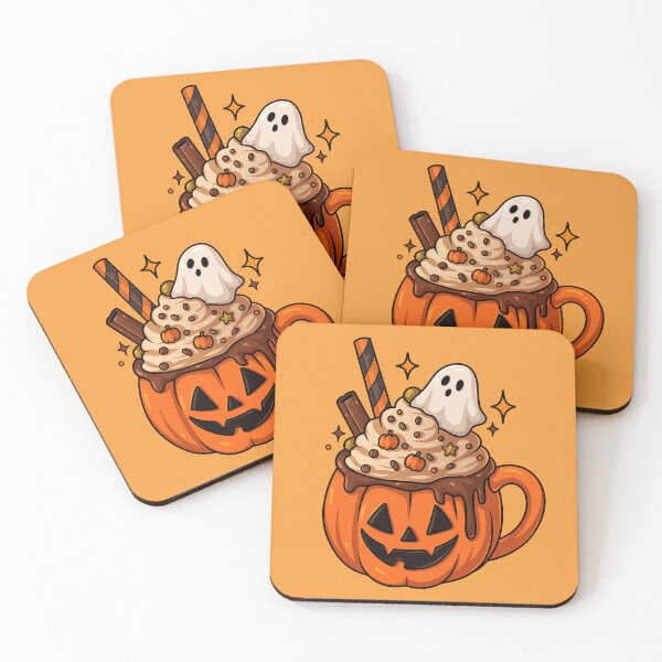Item preview, Halloween Pumpkin Drink Sticker designed and sold by tviyluv.