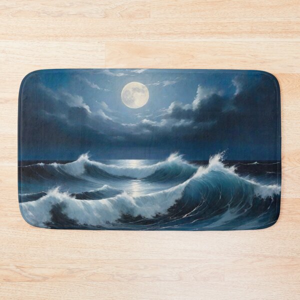 Item preview, Moonlit Ocean designed and sold by Prachodayat Artworks.