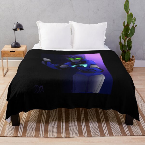 Item preview, Futuristic Blue Character in Shadows designed and sold by Baby-Care.