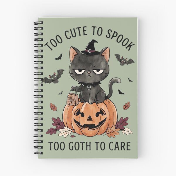 Item preview, TOO CUTE TO SPOOK TOO GOTH TO CARE designed and sold by lstaford.
