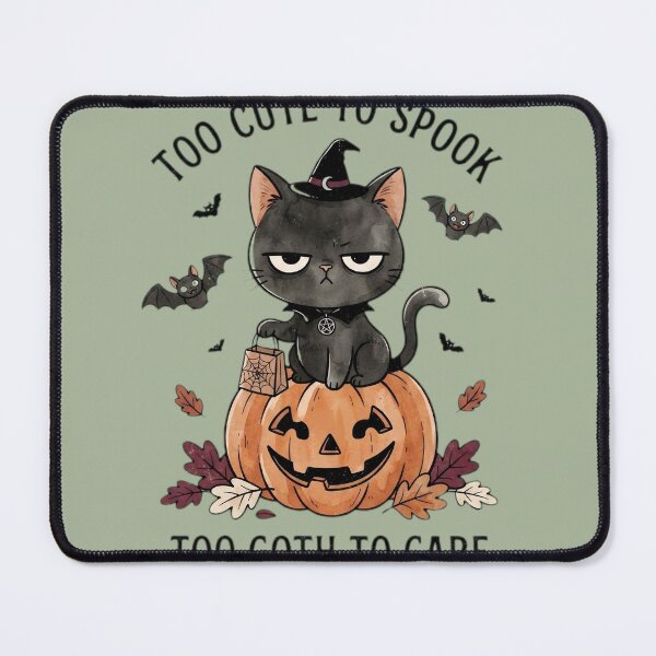 Item preview, TOO CUTE TO SPOOK TOO GOTH TO CARE designed and sold by lstaford.