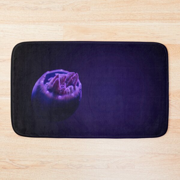Item preview, Deep Sea Bioluminescent Purple Jellyfish Art designed and sold by ElinaArtPhoto.