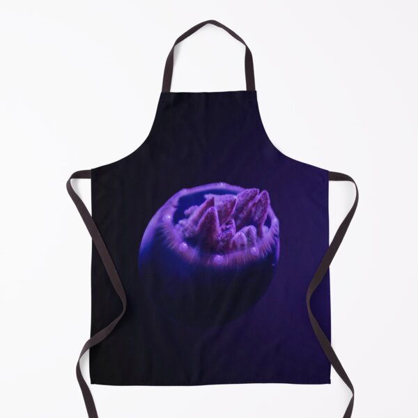 Item preview, Deep Sea Bioluminescent Purple Jellyfish Art designed and sold by ElinaArtPhoto.