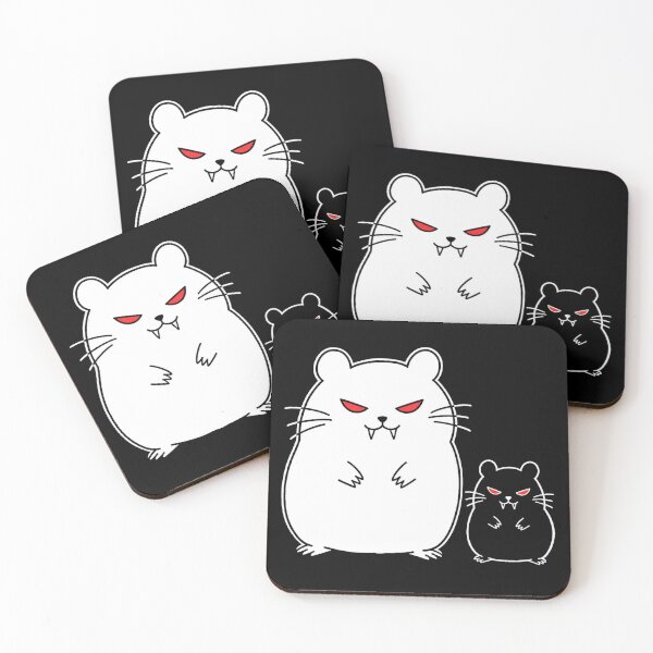 Item preview, Spooky vampire hamsters designed and sold by uunaa.
