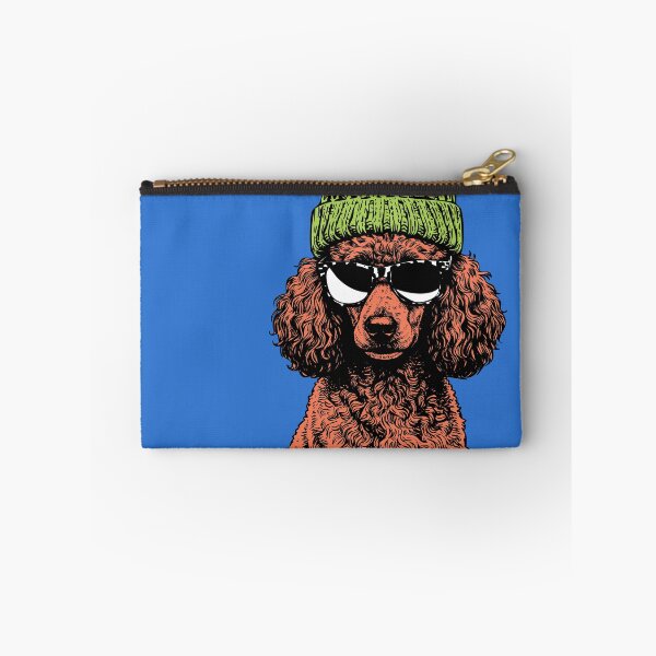 Item preview, Poodle With Beanie and Sunglasses designed and sold by MZS Studio.