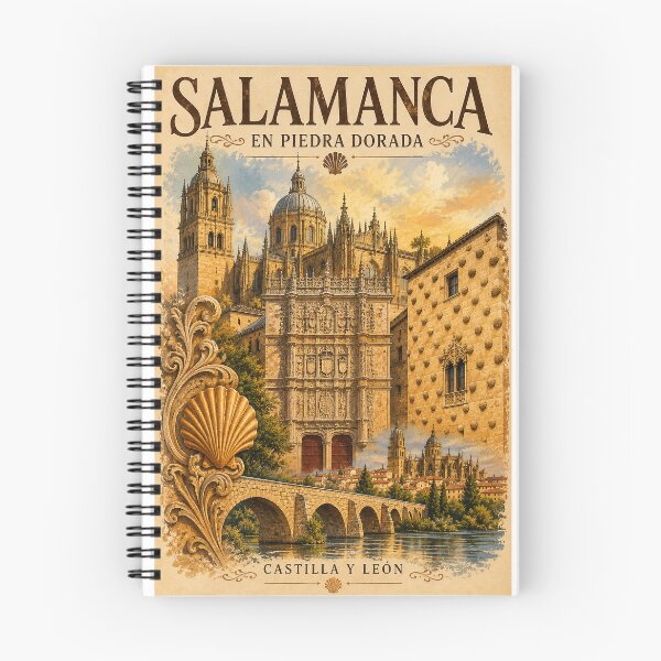 Item preview, Salamanca en Piedra Dorada  designed and sold by Past in Threads.
