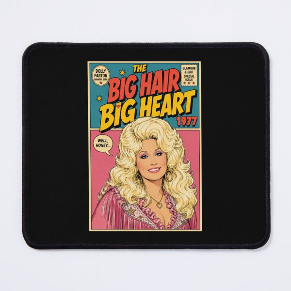 Item preview, Big Hair Big Heart Dolly Parton Vintage Comig designed and sold by GuadaPeran.