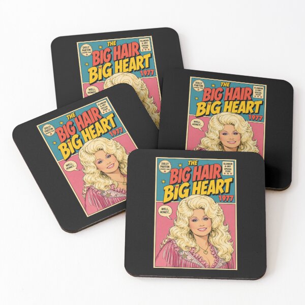 Item preview, Big Hair Big Heart Dolly Parton Vintage Comig designed and sold by GuadaPeran.