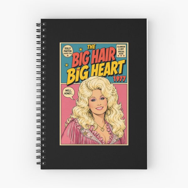 Item preview, Big Hair Big Heart Dolly Parton Vintage Comig designed and sold by GuadaPeran.