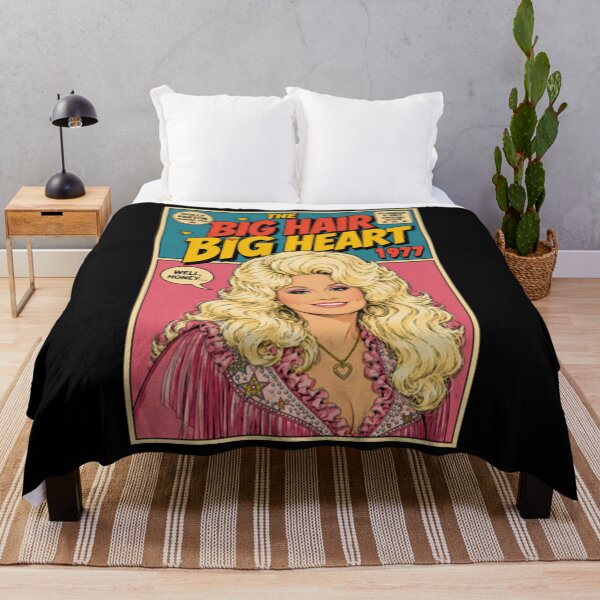 Item preview, Big Hair Big Heart Dolly Parton Vintage Comig designed and sold by GuadaPeran.