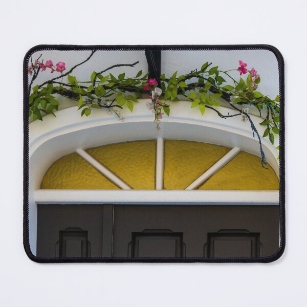 Item preview, Elegant Front Door With Pink Garland and Greenery Arch Decor for Home Entryway Style Accent designed and sold by Nmallia.