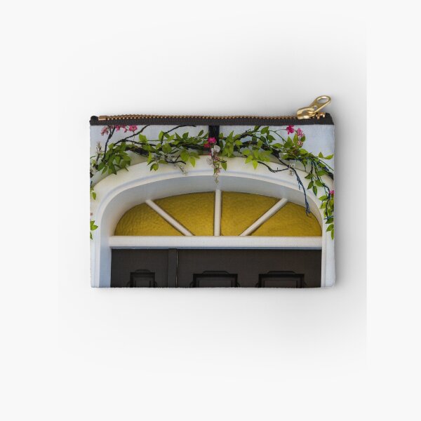 Item preview, Elegant Front Door With Pink Garland and Greenery Arch Decor for Home Entryway Style Accent designed and sold by Nmallia.