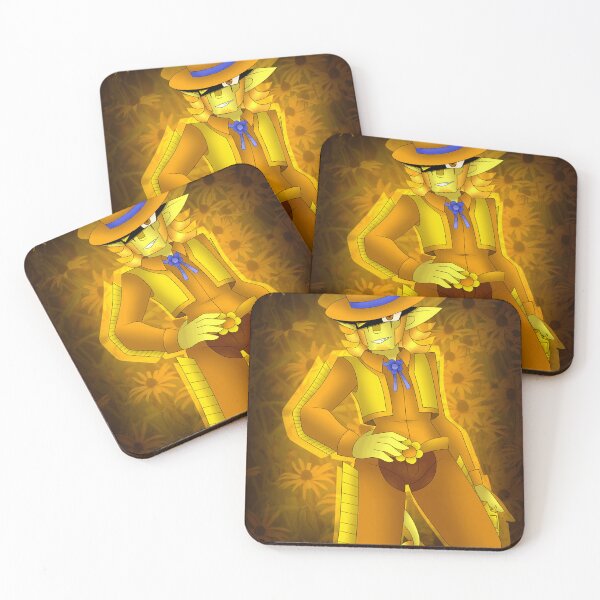 Item preview, Stylish Character with Flower Hat in Golden Glow designed and sold by Baby-Care.
