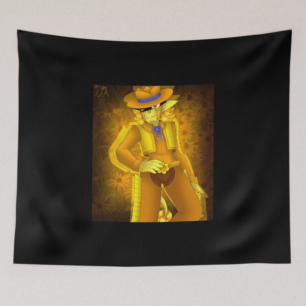 Item preview, Stylish Character with Flower Hat in Golden Glow designed and sold by Baby-Care.
